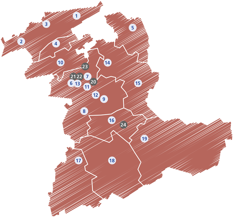 Spielkarte des Kantons Bern